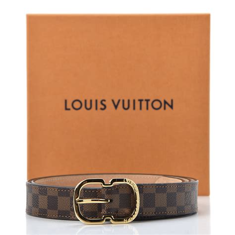 brown damier louis vuitton|louis vuitton mini 25mm belt.